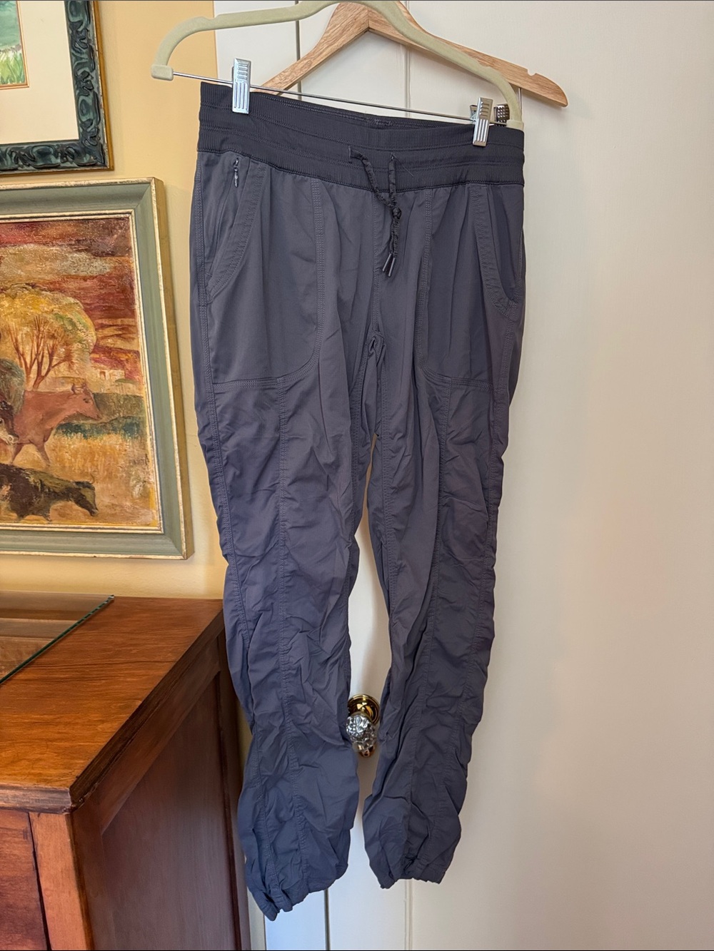 The North Face Women's Charcoal Gray Drawstring Joggers